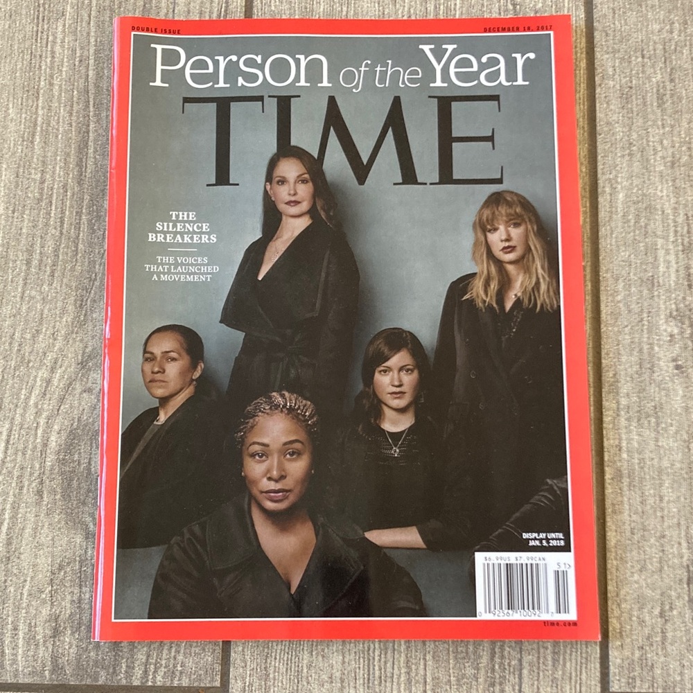 TIME Magazine Person of the Year Issue Circa 2018